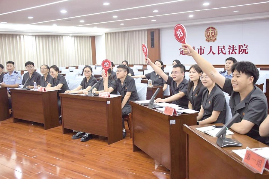 定州法院开展党建知识竞赛活动