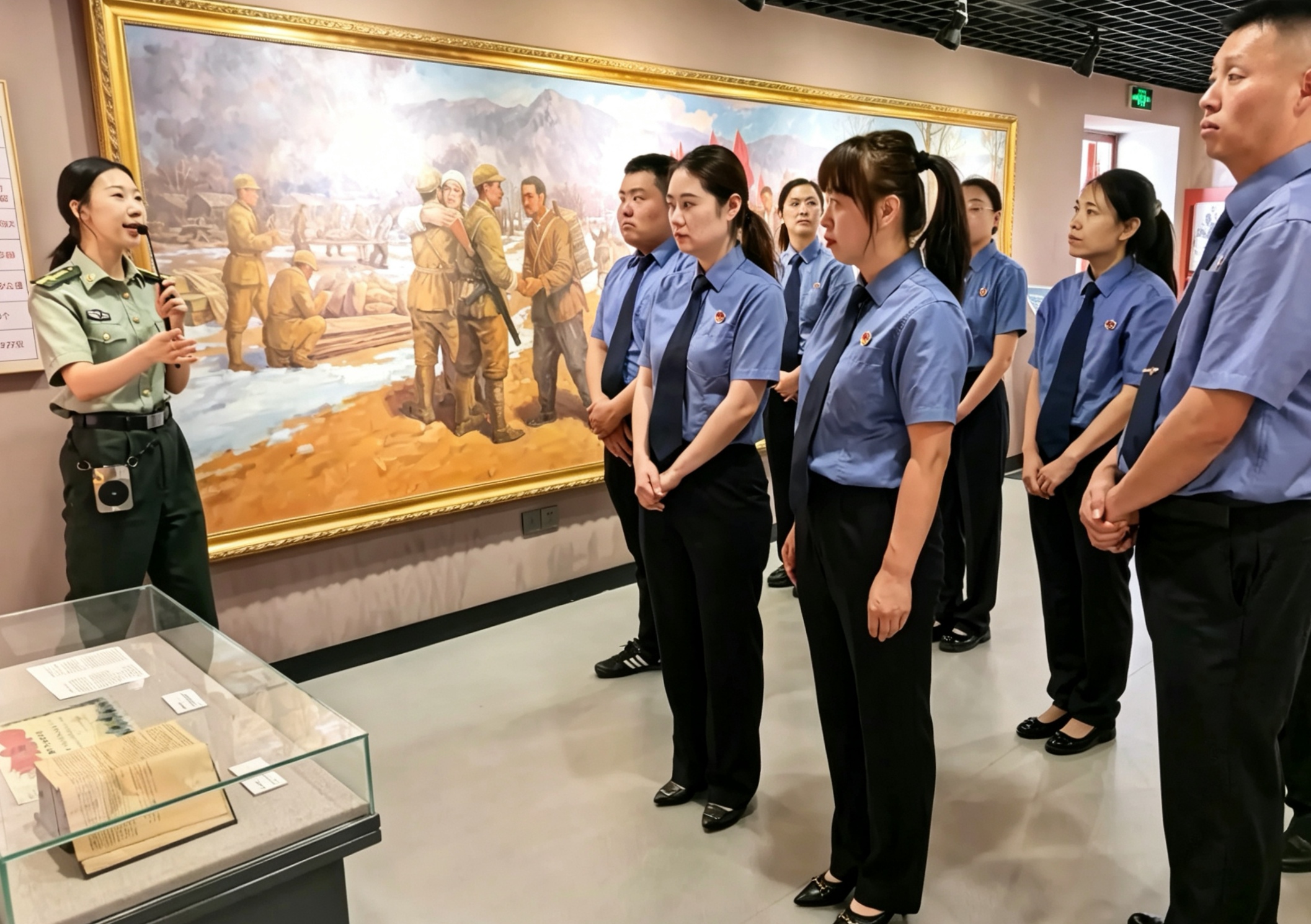 忆先烈　守初心　勇担当